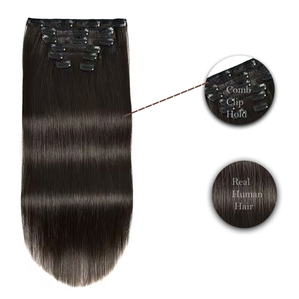 Ultra Thick Clip-on Hair Extensions 