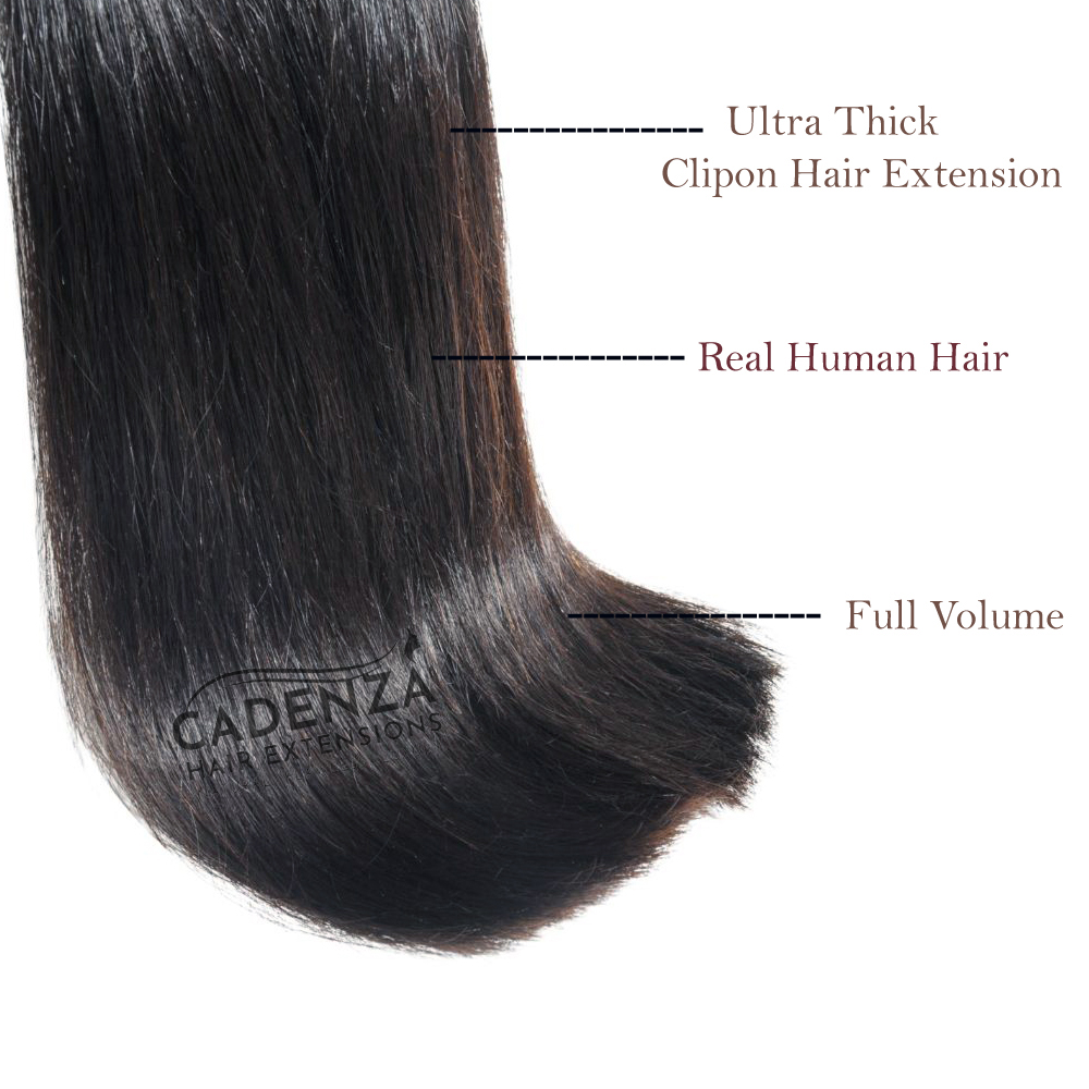 Ultra Thick Clip Hair Extensions